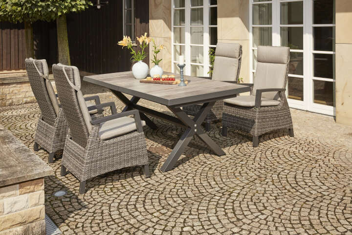 ALLiBERT Lofttisch Futura 165x95 cm, graphit